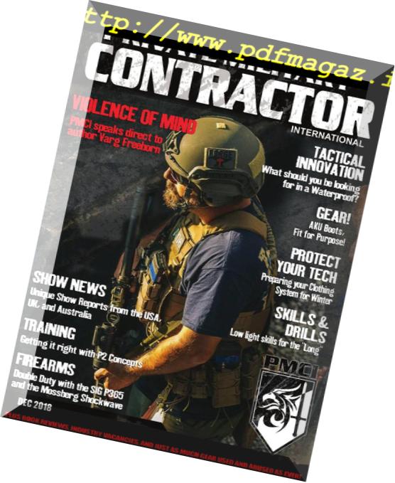 Private Military Contractor International – December 2018
