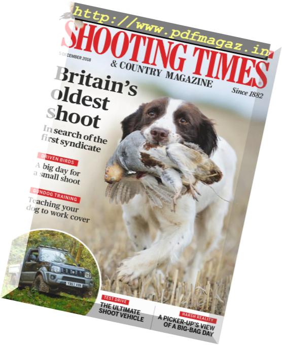 Shooting Times & Country – 05 December 2018