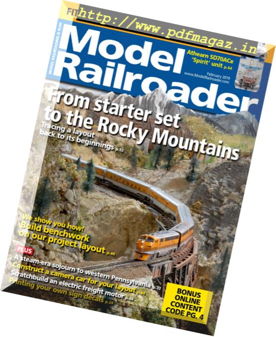 Model Railroader – February 2019