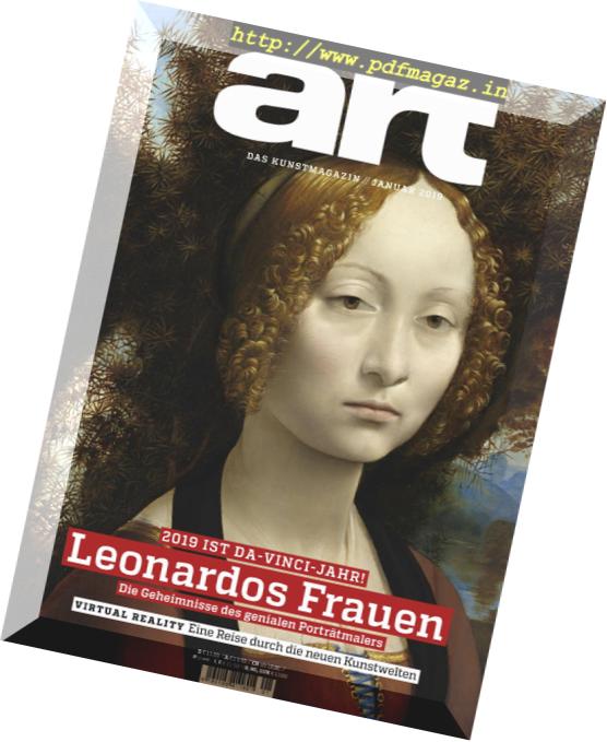 Art Magazin – Januar 2019