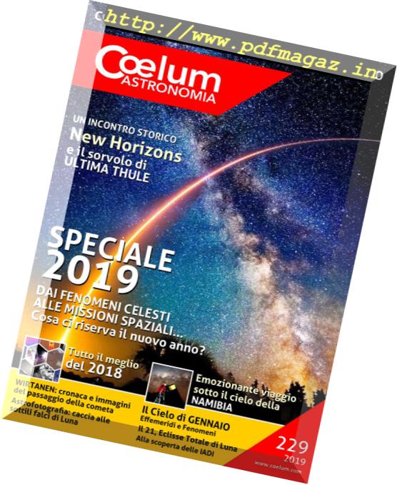Coelum Astronomia – Numero 229 2019
