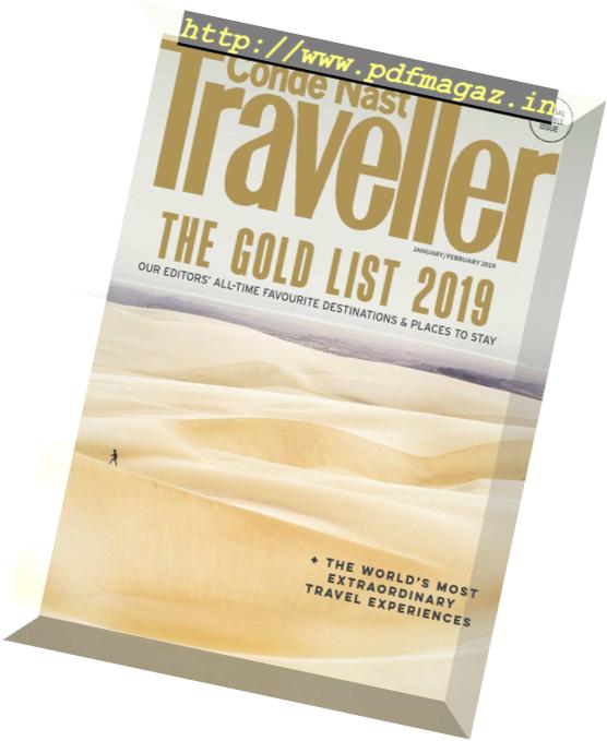 Conde Nast Traveller UK – January 2019
