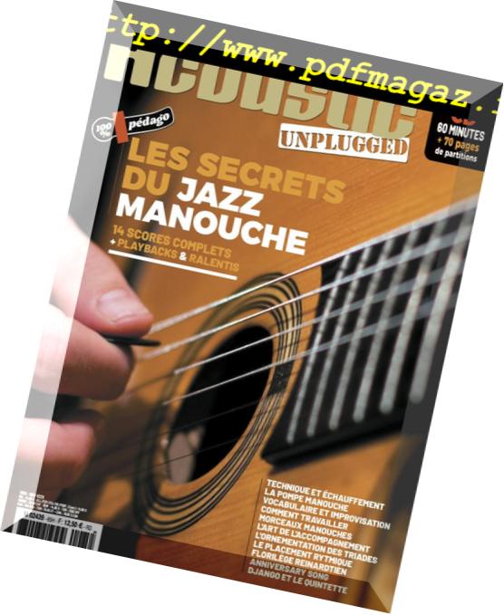 Guitarist Acoustic Unplugged – janvier 2019