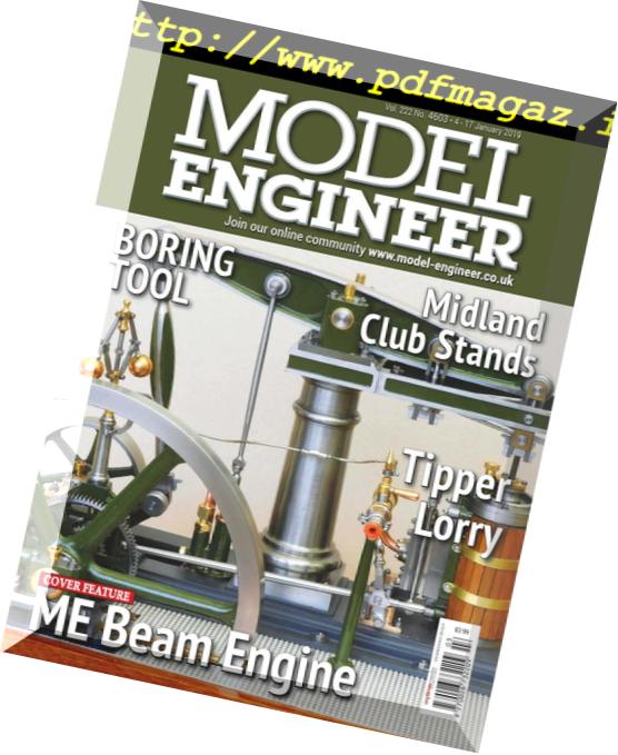 Model Engineer – 09 January 2019