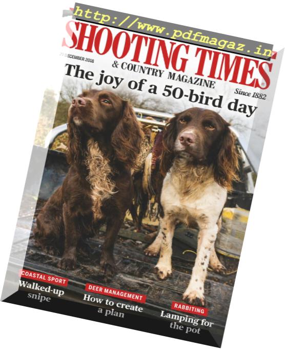 Shooting Times & Country – 26 December 2018