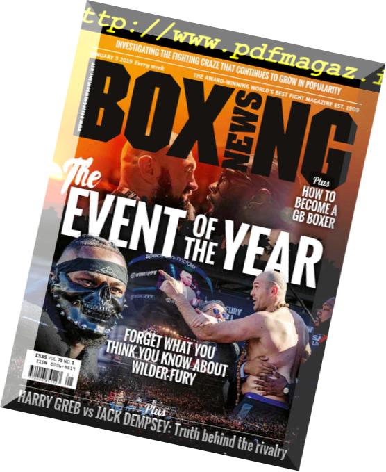 Boxing News – January 03, 2019