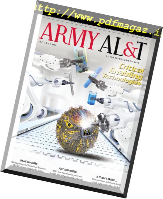 Army AL&T Magazine – October-December 2018