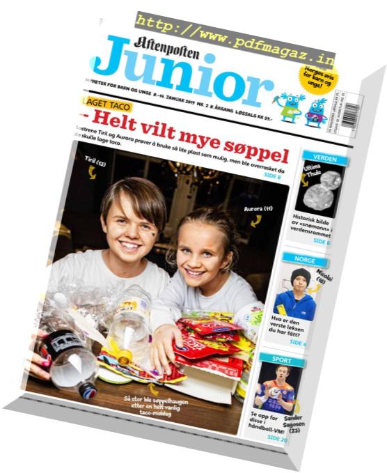 Aftenposten Junior – 08 januar 2019