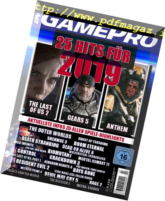 GamePro – Januar 2019