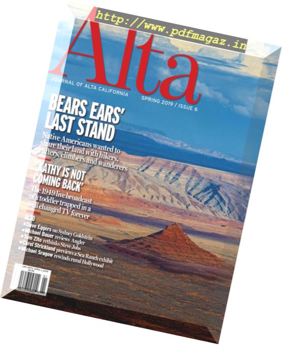 Journal of Alta California – March 2019