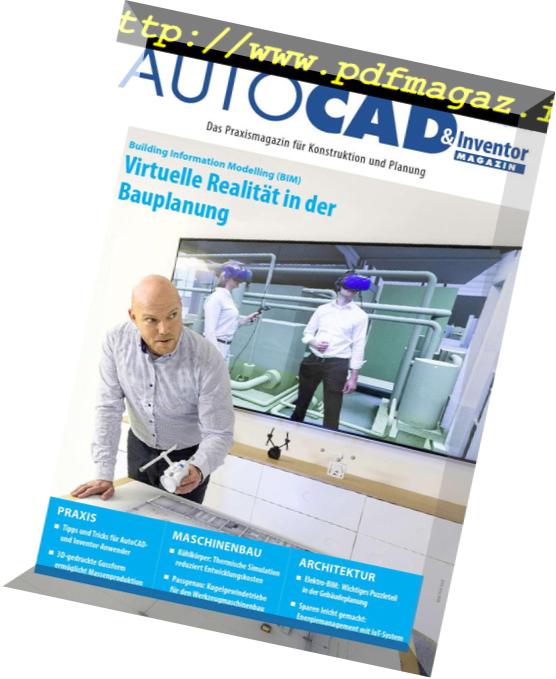 Autocad & Inventor Magazin – Dezember 2018 – Januar 2019