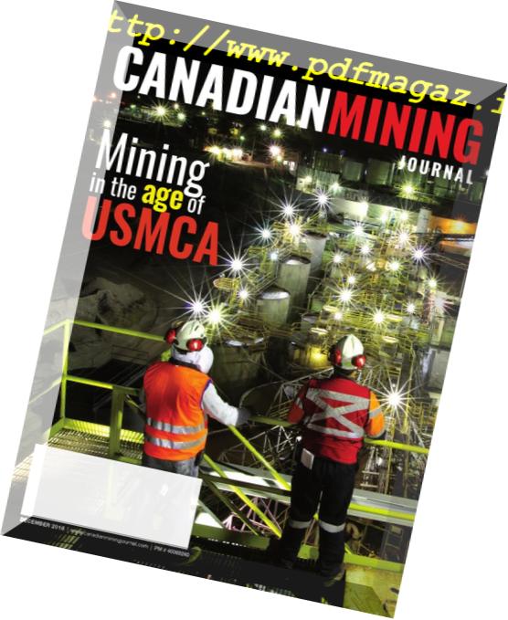 Canadian Mining Journal – December 2018