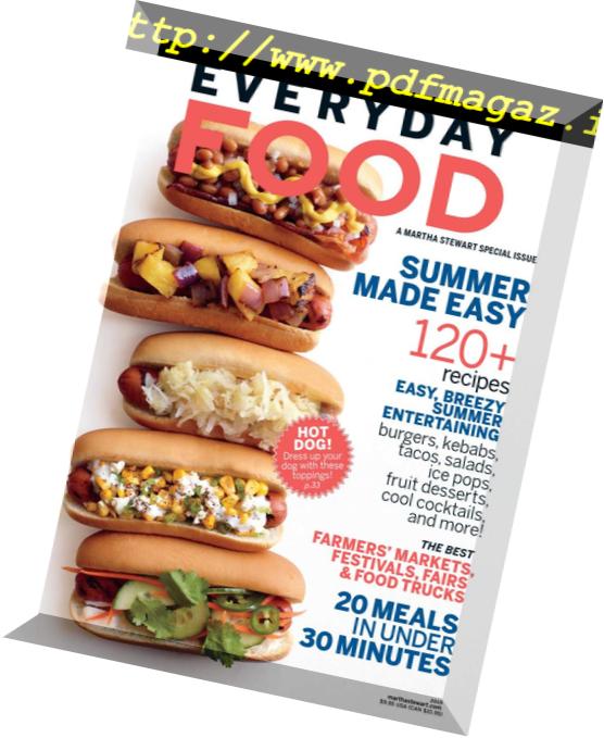 Martha Stewart Living Everyday Food – July 2015