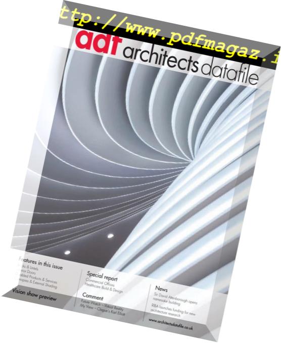 Architects Datafile (ADF) – 05 2016