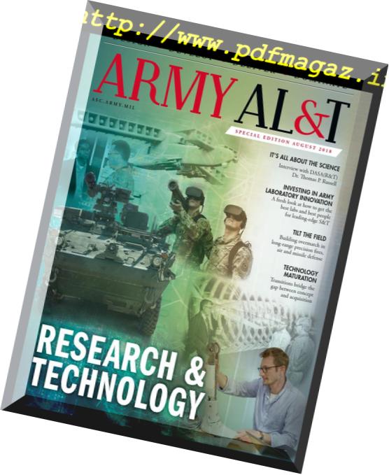Army AL&T Magazine – August 2018