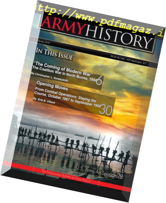 Army History – Spring 2018