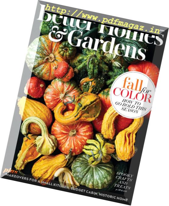 Better Homes and Gardens – October 2018