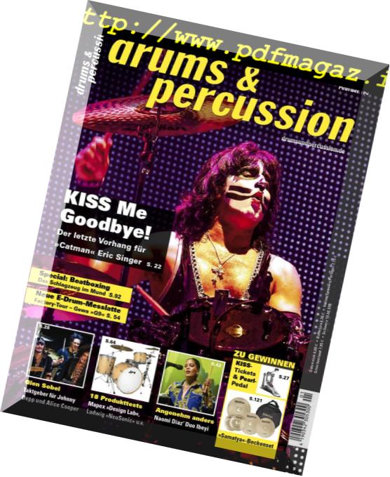 Drums & Percussion – Januar-Februar 2019