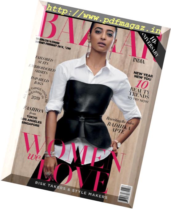 Harper’s Bazaar India – January 2019