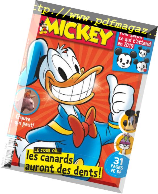 Le Journal de Mickey – 09 janvier 2019