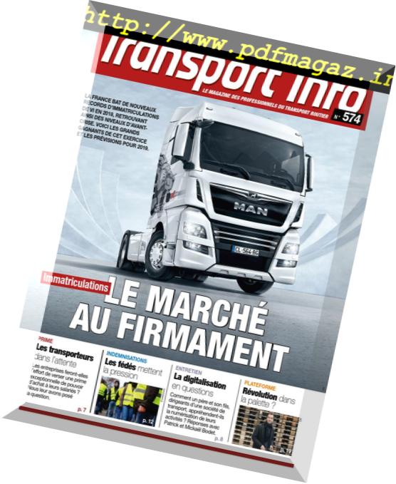Transport Info – 11 janvier 2019