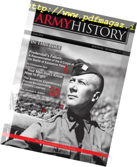 Army History – Summer 2018