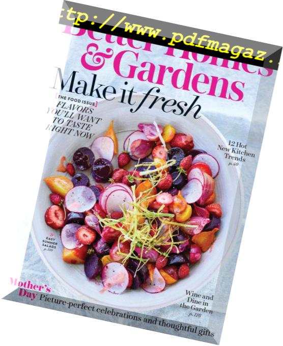 Better Homes and Gardens – May 2018