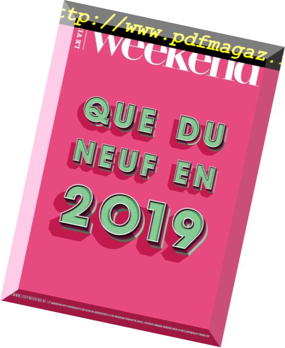 Le Vif Weekend – 10 Janvier 2019