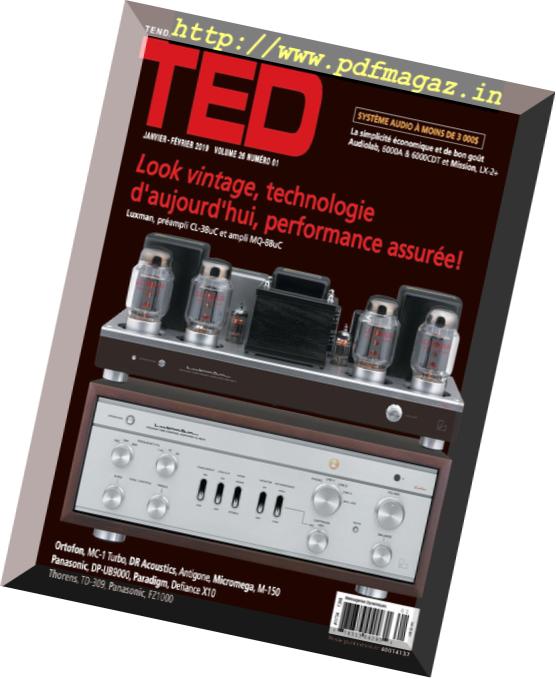 Magazine TED par QA&V – janvier 2019