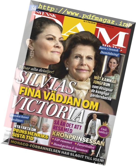 Svensk Damtidning – 10 januari 2019