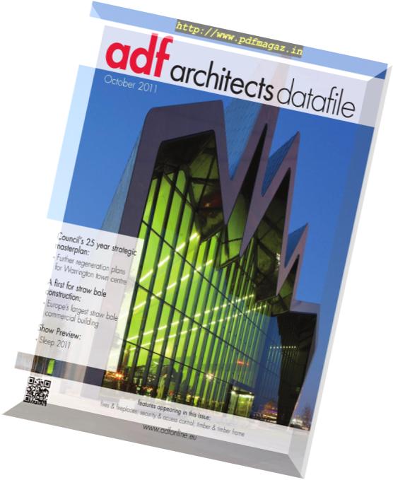Architects Datafile (ADF) – October 2011