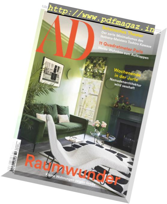AD Architectural Digest Germany – Februar 2019