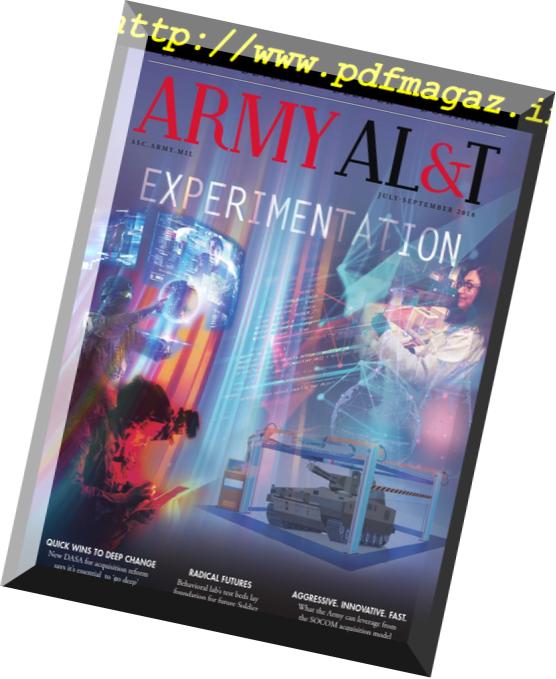 Army AL&T Magazine – September 2018
