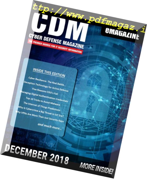 Cyber Defense Magazine – December 2018