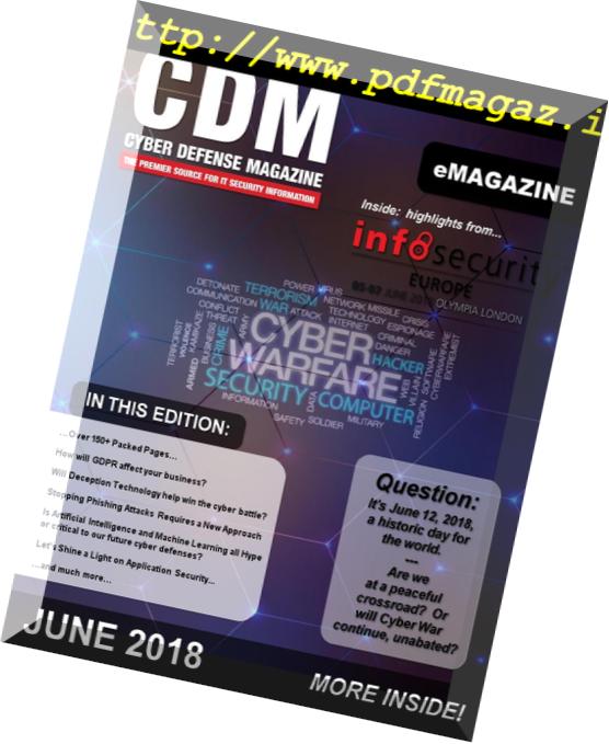 Cyber Defense Magazine – June-2018