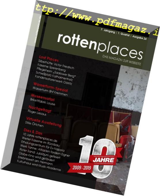Rottenplaces Magazin – N 1, 2019