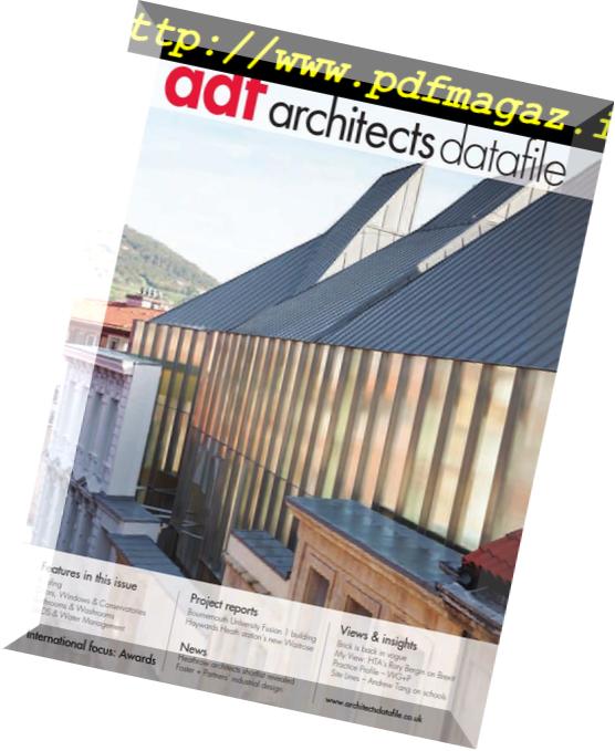 Architects Datafile (ADF) – 06 2016