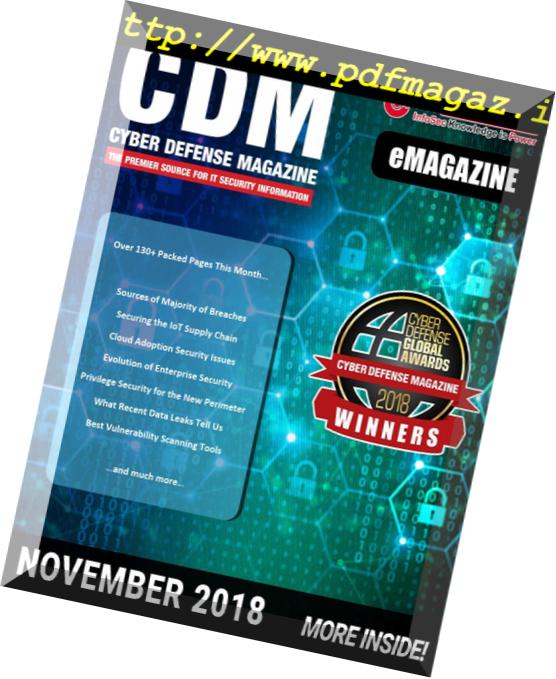 Cyber Defense Magazine – November-2018