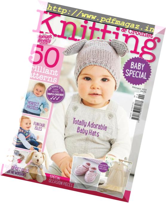Knitting & Crochet from Woman’s Weekly – February 2019