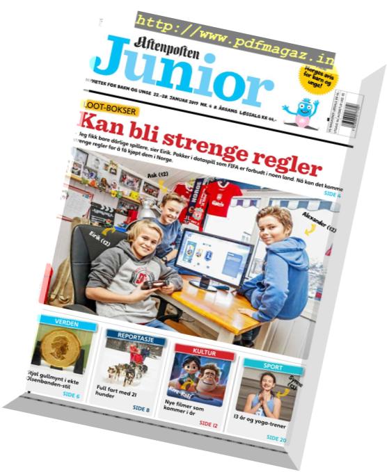 Aftenposten Junior – 22 januar 2019