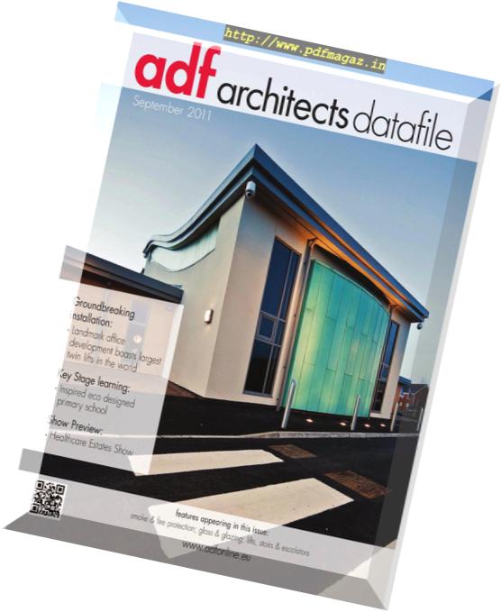 Architects Datafile (ADF) – September 2011