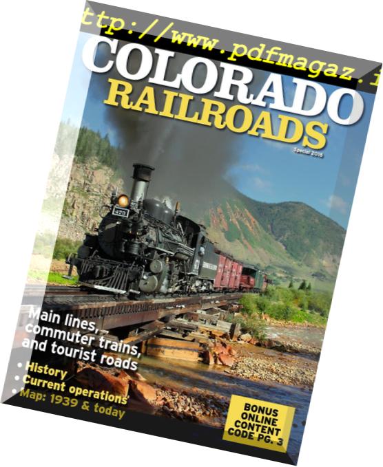Colorado Railroads – April 2016