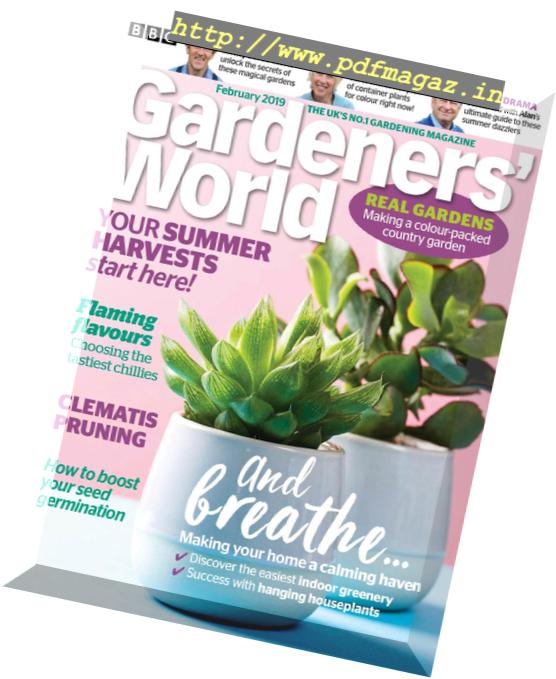 BBC Gardeners’ World – February 2019