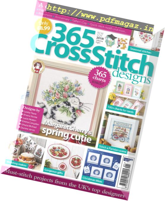 365 Cross Stitch Designs – January 2019
