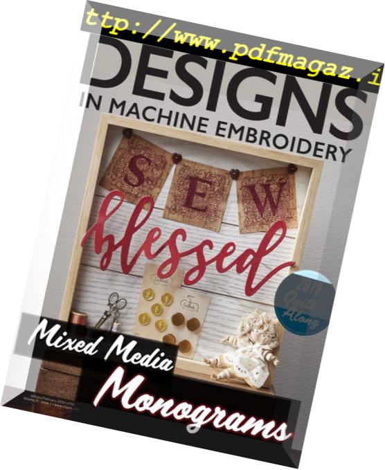 Designs in Machine Embroidery – January-February 2019