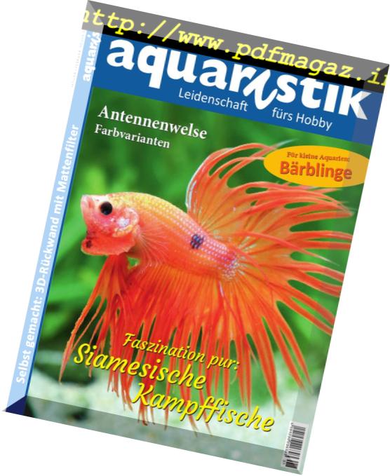 Aquaristik – Januar-Februar 2019
