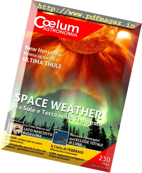 Coelum Astronomia – Numero 230 2019