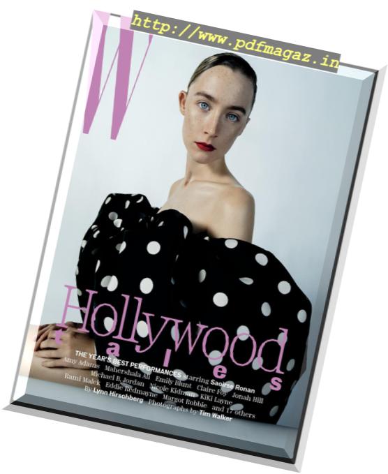 W Magazine – January 2019
