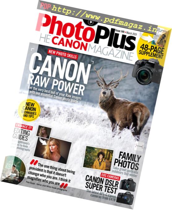 PhotoPlus The Canon Magazine – March 2019
