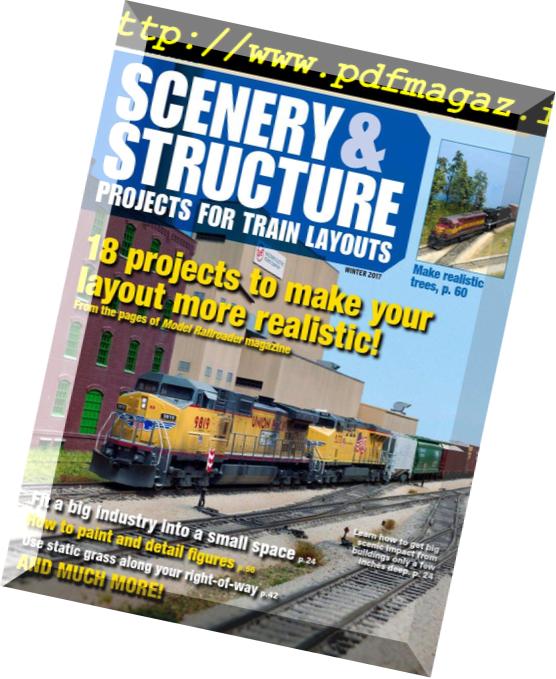 Scenery & Structure Projects for Train Layouts – January 2017
